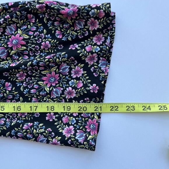 Torrid 0X Purple Pink Floral Off Shoulder Romantic Boho Bell Sleeve Dress - Picture 16 of 16